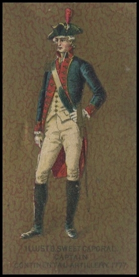 7 Captain Continental Artillery 1777